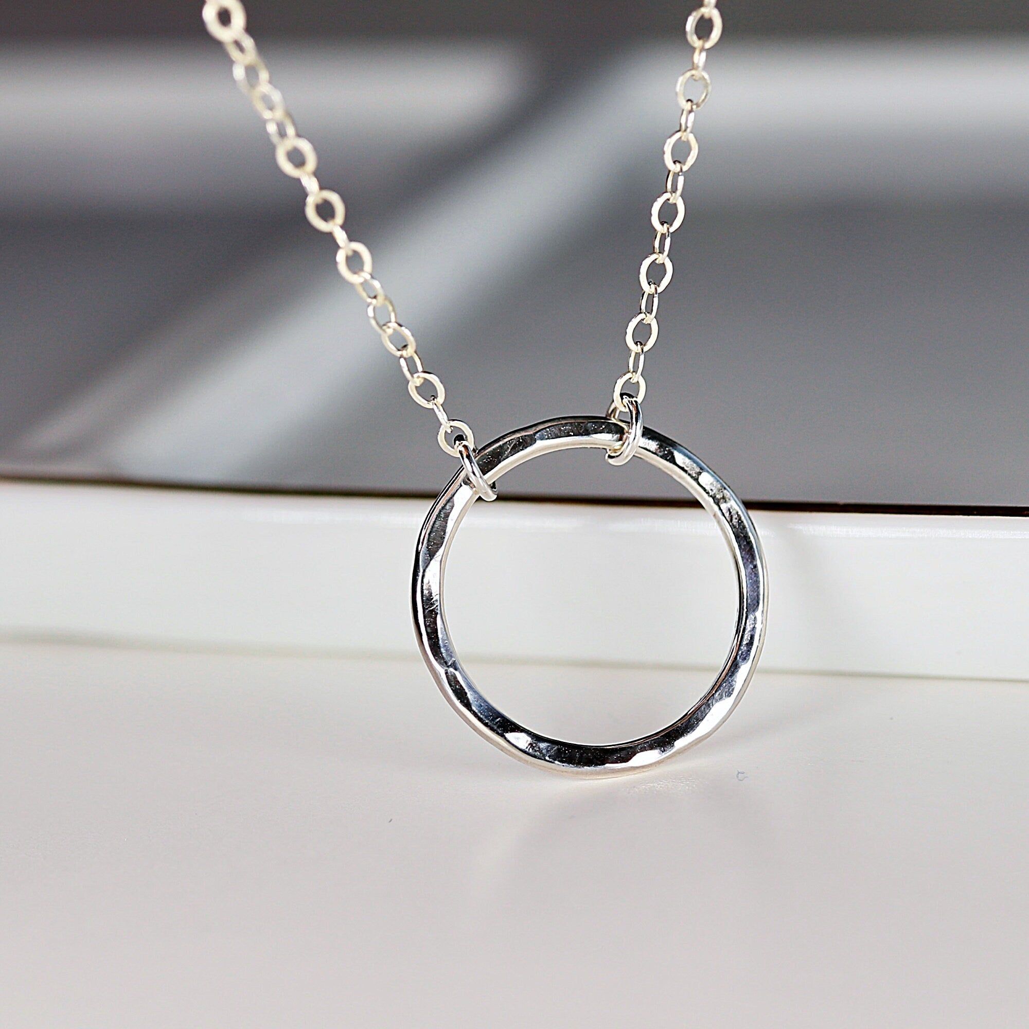 Eternity Sterling Silver Necklace