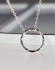 Eternity Sterling Silver Necklace