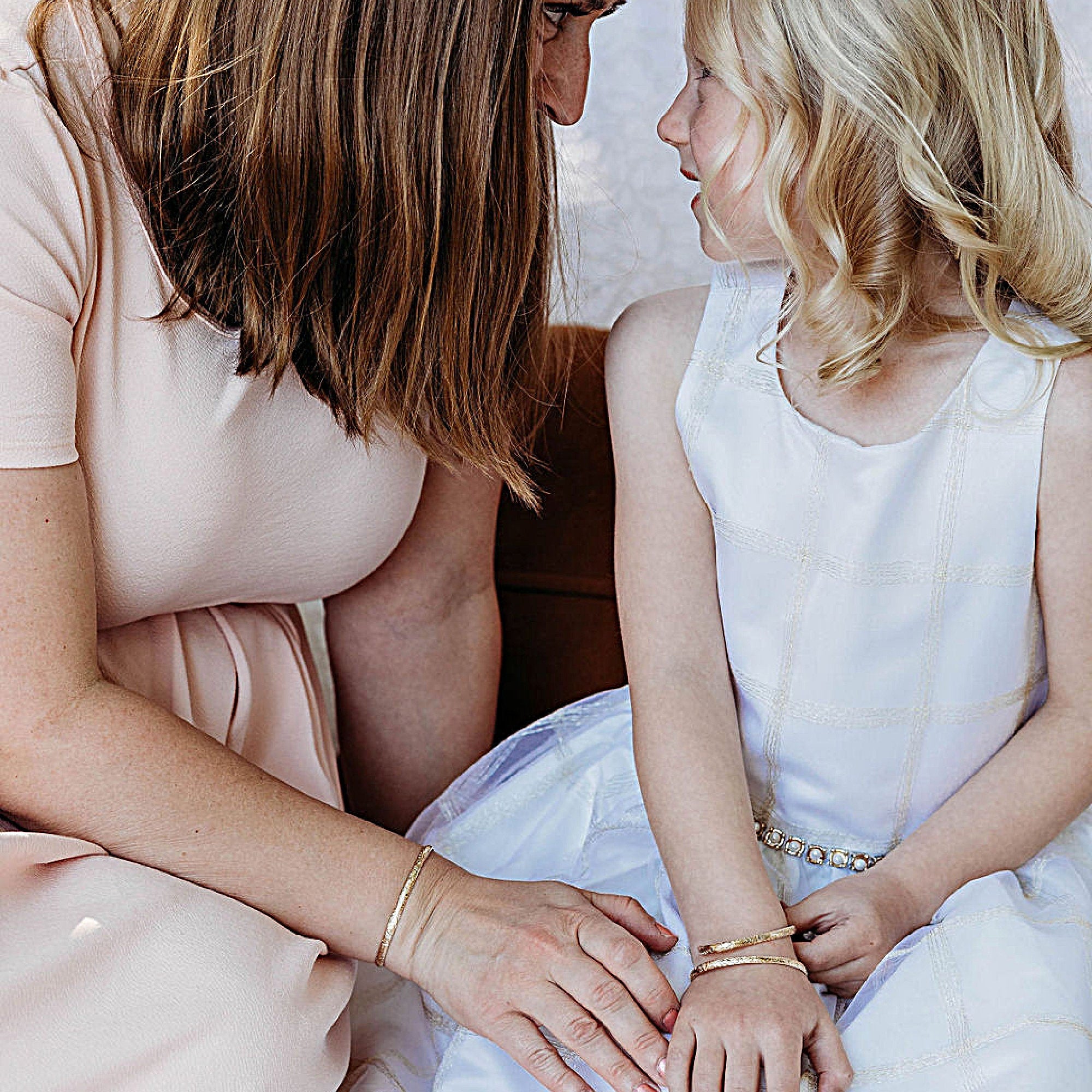 Engraved Baby Cuff, Leaf & Flowers, Children Bracelet, Baby Cuff Bracelet