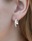 Small Gold Hoops, Gold Filled Hoop Earrings - Melt'm Jewelry