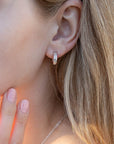 Small Gold Hoops, Gold Filled Hoop Earrings - Melt'm Jewelry