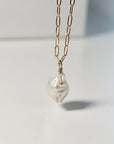 Baroque Natural Pearl Necklace - Melt'm Jewelry