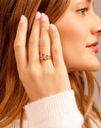 Wavy Wedding Band 14k Gold