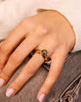 Mobius Ring 14k Gold, His and Hers Matching Band
