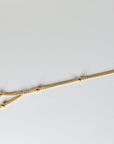 Gold Slave Bracelet, Satellite Hand Chain Bracelet - Melt'm Jewelry