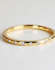Flush Set Diamond Wedding Band - 1.5 mm - Melt'm Jewelry