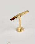 14k Solid Gold Bar Flat Back Earrings, Internally Threaded Earrings Studs, Piercing For Helix, Tragus Earring, Real Gold Piercing