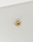 Engraved Heart Necklace Gold Filled, Custom Initial Pendant