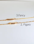 Engraved Kids Bar Bracelet Gold Filled, Custom Nameplate Bracelet for Baby or Toddler - Melt'm Jewelry
