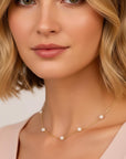 Freshwater Pearl Choker Necklace - Melt'm Jewelry
