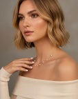 Freshwater Pearl Choker Necklace - Melt'm Jewelry