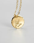 I Love You Necklace, ASL Sign Necklaces For Best Friends, Sisters - Melt'm Jewelry