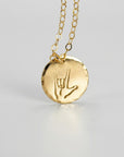 I Love You Necklace, ASL Sign Necklaces For Best Friends, Sisters