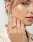 Diamond Princess Crown Ring