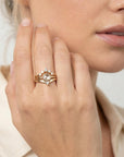 Diamond Princess Crown Ring - Melt'm Jewelry