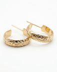 Small Gold Hoops, Gold Filled Hoop Earrings - Melt'm Jewelry
