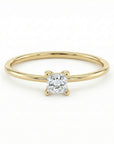 Dainty Princess Cut Diamond Stacking Ring - Melt'm Jewelry