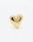 Heart Cartilage Earrings in 14k Gold