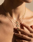Initial Necklace Gold Filled or Sterling Silver, Personalized Jewelry