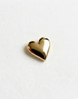 Heart Cartilage Earrings in 14k Gold