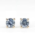 Blue Montana Sapphire Earrings in 14k Gold - Melt'm Jewelry