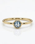 Teal Green Montana Sapphire Ring