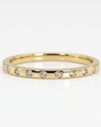 Flush Set Diamond Wedding Band