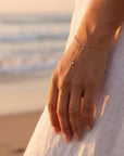 Gold Hand Chain Bracelet