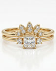 Diamond Curve Band Ring