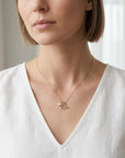 14K Gold Initial Necklace, Pendant Only – Chain Sold Separately - Melt'm Jewelry