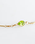 Gold Choker Necklace, Gemstone with Dainty Choker - Melt'm Jewelry