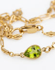 Gold Choker Necklace, Gemstone with Dainty Choker - Melt'm Jewelry