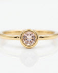 14k Gold Blush Morganite Ring