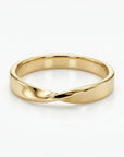 Mobius Ring 14k Gold, His and Hers Matching Band - Melt'm Jewelry