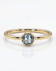 Teal Green Montana Sapphire Ring - Melt'm Jewelry