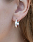 Small Gold Hoops, Gold Filled Hoop Earrings - Melt'm Jewelry