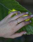 14k Gold Blush Morganite Ring - Melt'm Jewelry