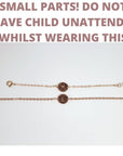 Mother Daughter Initial Bracelet Set - Melt'm Jewelry