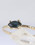 Marquise Cut Sapphire Engagement Ring, September Birthstone Ring - Melt'm Jewelry