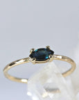 Marquise Cut Sapphire Engagement Ring, September Birthstone Ring - Melt'm Jewelry