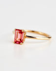 14k Gold Pink Tourmaline Ring - Melt'm Jewelry