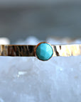Moonstone Hammered Gold Cuff Bracelet, Gold Filled Celestial Bracelet