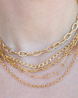 Gold Layering Star Necklace, Gold Filled Star Charm