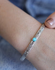 Amazonite Cuff Bracelet