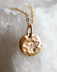 Personalized Layered Rose Gold Necklaces, Set of Two