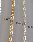 Gold Chunky Chain Stacking Bracelet