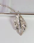 Sterling Silver Leaf Necklace