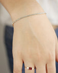 2 Ct Diamond Tennis Bracelet, 14k Yellow Gold Genuine Natural Diamond Bracelet
