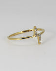 Genuine Diamond Lightning Ring, Lightning Ring