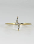 Genuine Diamond Lightning Ring, Lightning Ring